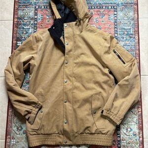 Empyre Tan Hooded waterproof Ski/Snowboard Jacket
